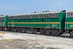 RPCX 2010, EMD F7B ex CGW 113D, RailCruise America Excursion Train at KCS Knoche Yard 